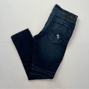 Hudson Los Angeles “Blinder Biker” Premium Distressed Moto Denim